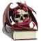 Kaz_Creations Gothic Deco Book Skull