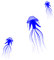 Jellyfish.Blue - nemokama png animuotas GIF