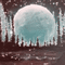 Y.A.M._Fantasy Landscape moon background - GIF animado grátis Gif Animado