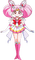 Sailor Moon Crystal Chibi Moon Chibiusa - gratis png geanimeerde GIF