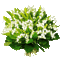 fleurs muguet - 無料のアニメーション GIF アニメーションGIF
