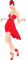femme en rouge.Cheyenne63 - png gratis GIF animasi