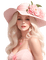 Woman in pink. Hat. Leila - Δωρεάν κινούμενο GIF