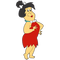GIANNIS_TOUROUNTZAN - (Flinstones) Edna Flintstone - безплатен png анимиран GIF