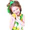 Lemon fruit girl - ilmainen png animoitu GIF