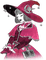 soave halloween witch anime girl - безплатен png анимиран GIF