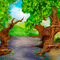 forest background by nataliplus - zdarma png animovaný GIF