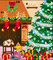 Pixel Advent Calendar - Nemokamas animacinis gif animuotas GIF