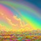 Pastel Rainbow Fields - Free PNG Animated GIF