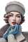 winter woman milla1959 - Бесплатный анимированный гифка анимированный гифка