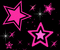 pink black star background - GIF animé gratuit GIF animé