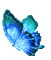 Y.A.M._Fantasy butterfly blue - 免费动画 GIF 动画 GIF