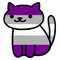 Graysexual Greysexual cat - бесплатно png анимированный гифка