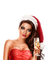 Christmas woman - png gratis GIF animado