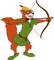 Kaz_Creations Cartoons Robin Hood - zdarma png animovaný GIF