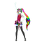Rainbow Miku - kostenlos png Animiertes GIF