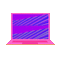 pink laptop - Gratis animerad GIF animerad GIF