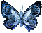soave deco butterfly steampunk animated blue