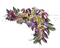deco frame corner flowers kikkapink vintage - δωρεάν png κινούμενο GIF