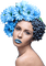 Bluebeery Woman - PNG gratuit GIF animé