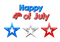 Kaz_Creations America 4th July Independance Day American Text - darmowe png animowany gif