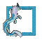 Small Blue Frame - Nemokamas animacinis gif animuotas GIF