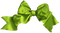 green bow deco kikkapink - gratis png animeret GIF