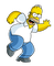 homer simpson - png gratis GIF animado