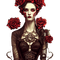 kikkapink gothic steampunk woman - gratis png geanimeerde GIF
