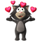 Kaz_Creations Valentine Deco Love Cute - ücretsiz png animasyonlu GIF