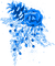 Winter.Christmas.Cluster.Blue - Free PNG Animated GIF