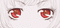 Manga yeux rouges - Ilmainen animoitu GIF animoitu GIF