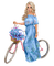 Kaz_Creations Colour Girls Bicycle Bike - PNG gratuit GIF animé