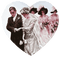 wedding couple bp - PNG gratuit GIF animé