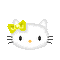 hello kitty - Бесплатный анимированный гифка анимированный гифка