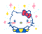 Hello kitty cute mignon kawaii gif sticker