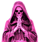 Y.A.M._Gothic skeleton purple - Free PNG Animated GIF