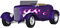 Purple Roadster Automobile Car - png gratuito GIF animata
