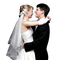 Kaz_Creations Couples Couple Bride & Groom  Wedding - zadarmo png animovaný GIF