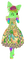 St. Patrick’s Day catboy in dog dress - png gratuito GIF animata