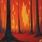 Forest Fire - darmowe png animowany gif