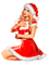 christmas woman by nataliplus - PNG gratuit GIF animé