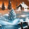 soave background animated house night winter