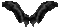 wings flügel coulisses wing black angel ange engel  deco heaven gif  anime animated animation  tube - GIF animé gratuit GIF animé