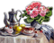 Rena Table Kanne Cup Cake FlowerTasse Deco - PNG gratuit GIF animé
