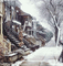 Winter Street - ingyenes png animált GIF