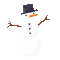 Animated snowman