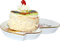 Assiette Blanc Dessert:) - png gratuito GIF animata
