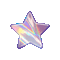 holographic star - 免费动画 GIF 动画 GIF