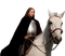 woman with horse bp - 免费PNG 动画 GIF